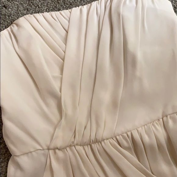 Ali Ro White strapless mini dress - Picture 2 of 3